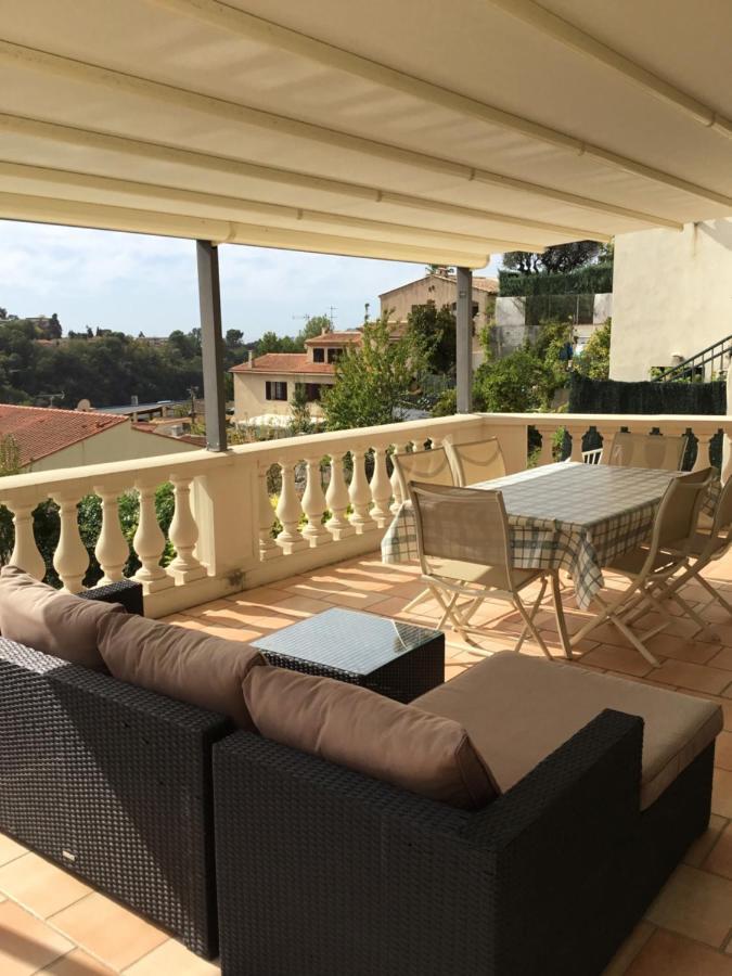 Villa Paradiso, Logement Avec Piscine, Nice Nord Exterior photo